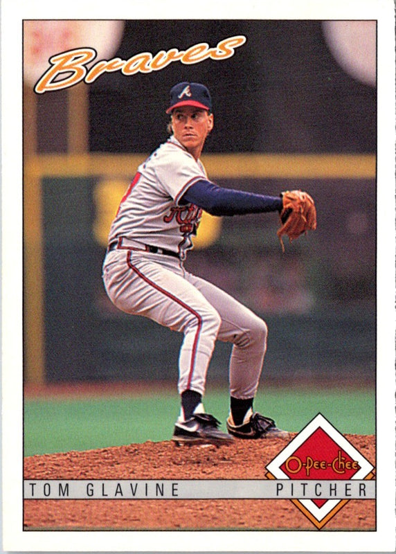 1993 O-Pee-Chee Tom Glavine #132