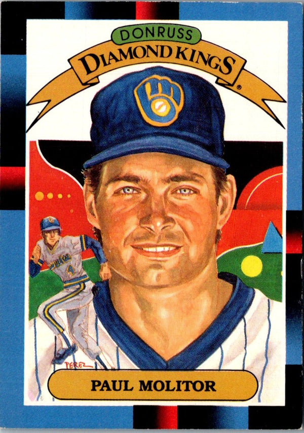 1988 Donruss Super Diamond Kings Paul Molitor #7