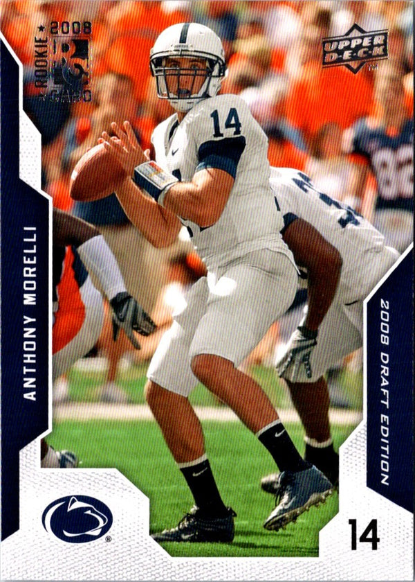 2008 Upper Deck Draft Edition Anthony Morelli #1