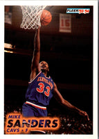 1993 Fleer Mike Sanders #40