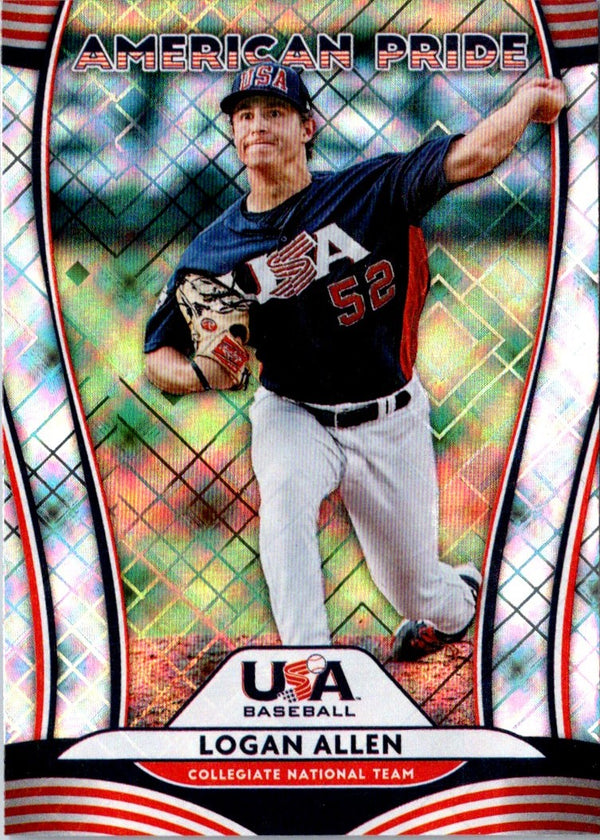 2020 Donruss American Pride Logan Allen/Walker Buehler #AP11