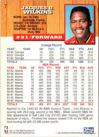 1993 Hoops Dominique Wilkins #7