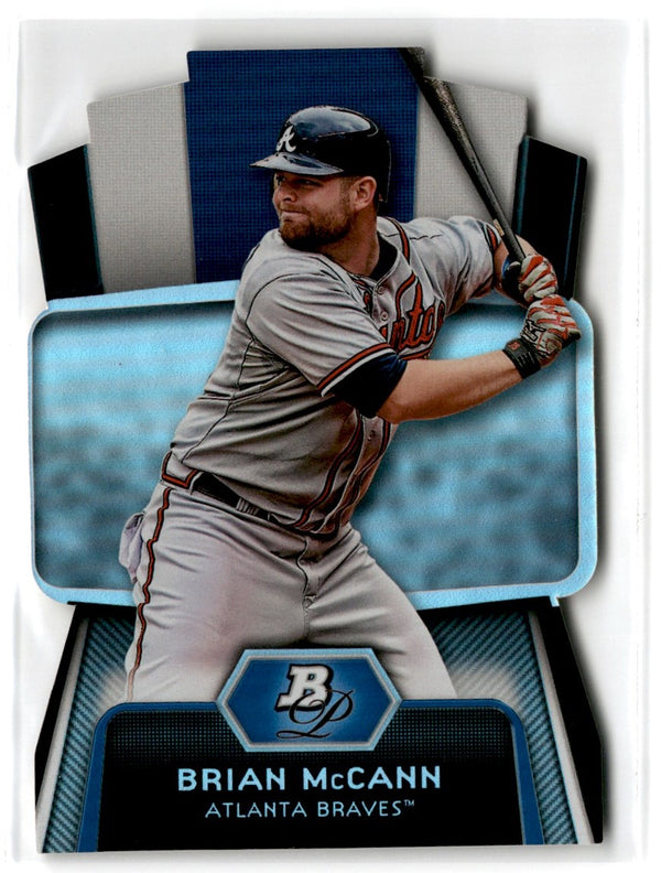 2012 Bowman Platinum Cutting Edge Stars Brian McCann #CES-BM