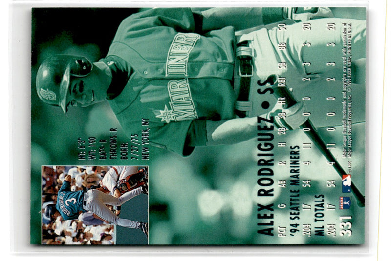 1995 topps Alex Rodriguez
