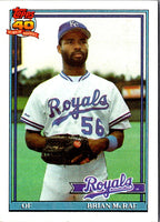 1991 Topps Brian McRae #222