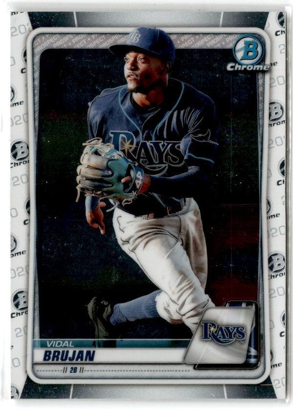 2020 Bowman Chrome Prospects Vidal Brujan #BCP-241