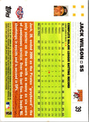 2007 Topps Opening Day Jack Wilson