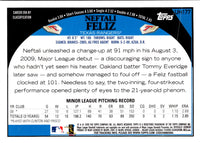 2009 Topps Updates & Highlights Neftali Feliz #UH177 Rookie