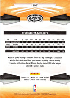 2009 Panini Roger Mason #197