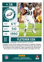 2019 Panini Prizm Blue Fletcher Cox #58