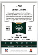 2020 Panini Chronicles Denzel Mims