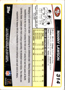 2006 Topps Manny Lawson