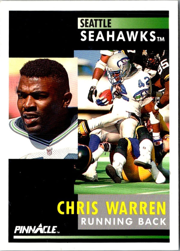 1991 Pinnacle Chris Warren #233