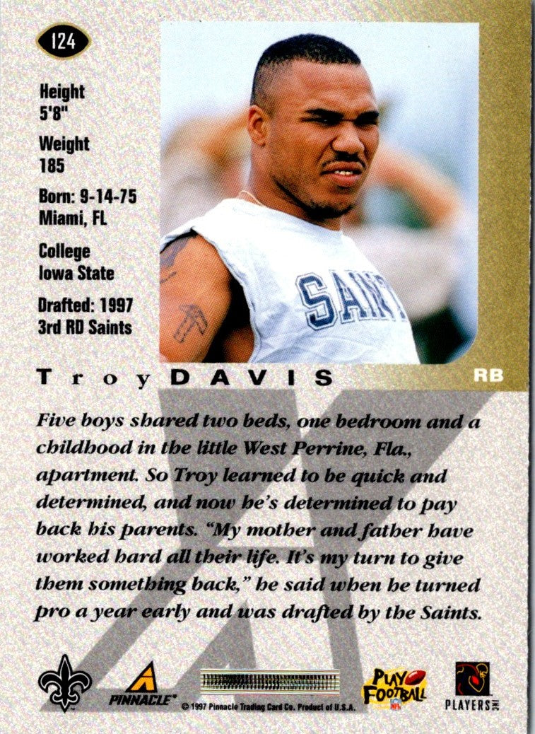 1997 Pinnacle Sean Dawkins