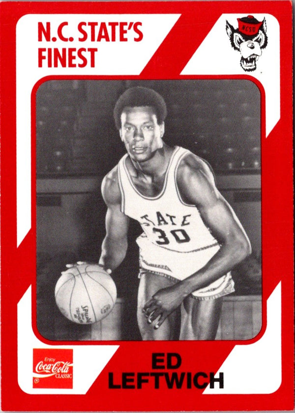 1989 Collegiate Collection North Carolina State's Finest Ed Leftwich #110B
