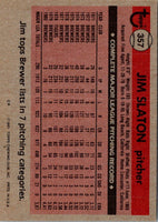 1981 Topps Jim Slaton #357
