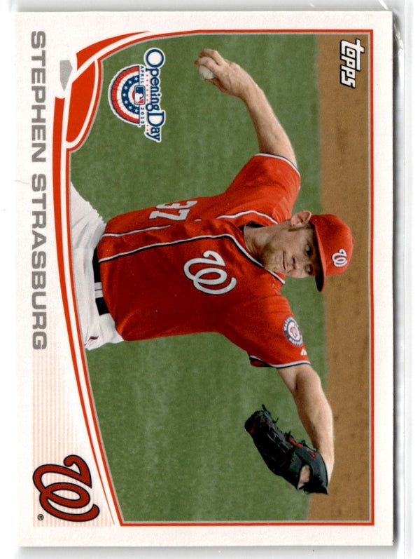 2013 Topps Opening Day Stephen Strasburg #170