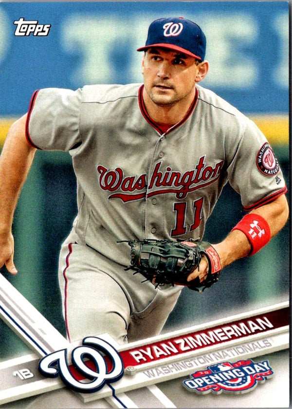 2017 Topps Opening Day Ryan Zimmerman #21