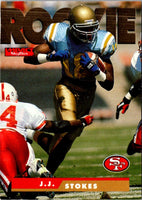 1995 SkyBox Impact J.J. Stokes #178 Rookie