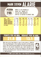 1990 Fleer Mark Alarie #190