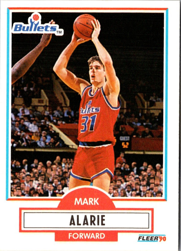 1990 Fleer Mark Alarie #190