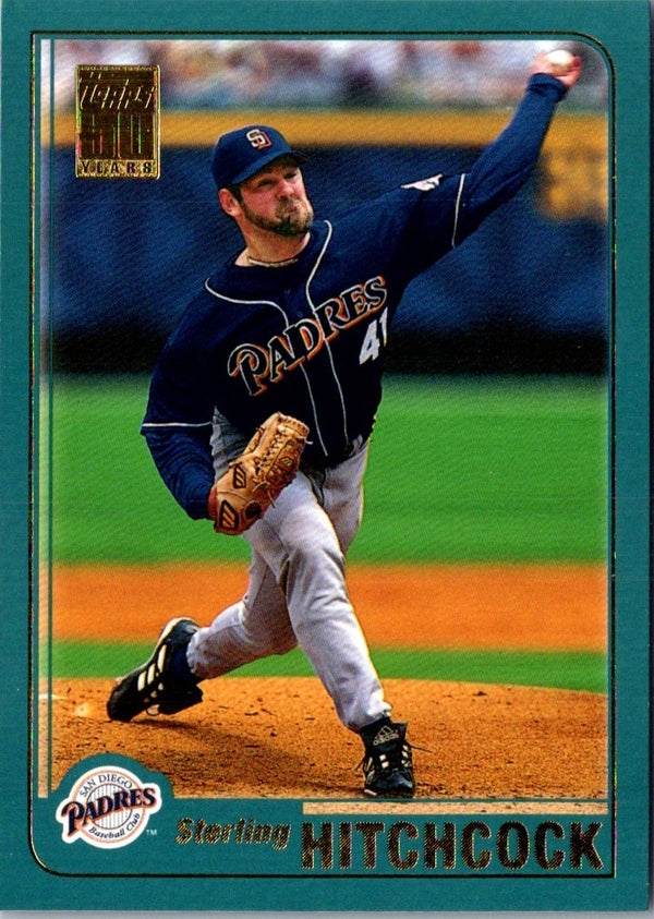 2001 Topps Sterling Hitchcock #435