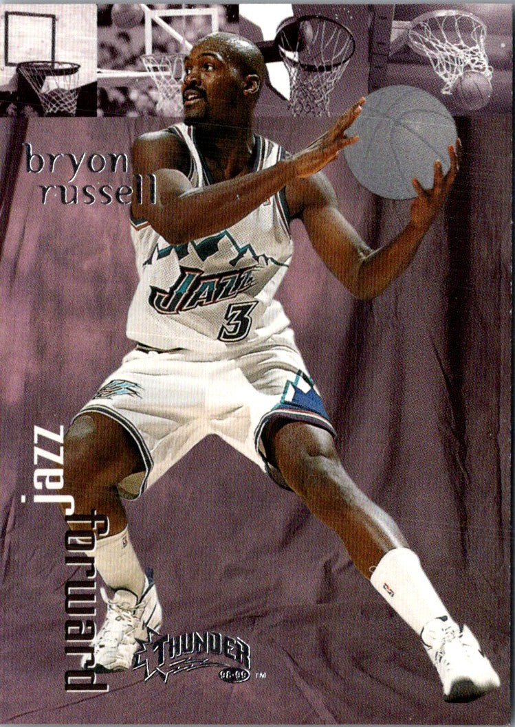 1998 SkyBox Thunder Bryon Russell
