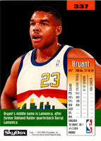 1992 SkyBox Bryant Stith #337 Rookie