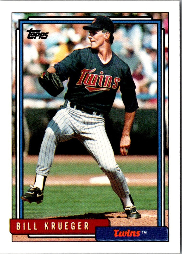 1992 Topps Traded Bill Krueger