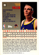 1997 Topps Todd Fuller
