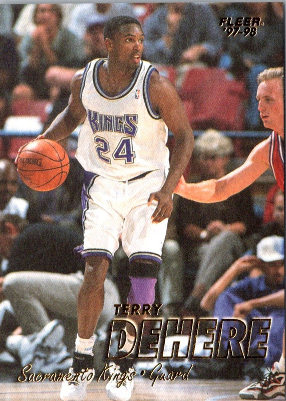 1997 Fleer Traditions Crystal Terry Dehere #285