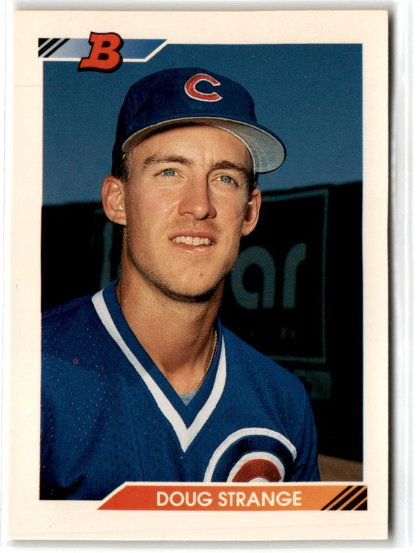 1992 Bowman Doug Strange #322