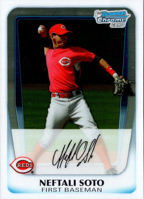 2011 Bowman Chrome Prospects Neftali Soto #BCP210