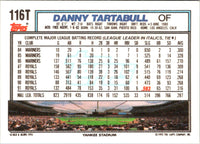 1992 Topps Traded Danny Tartabull #116T