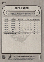 2011 O-Pee-Chee Greg Zanon #457