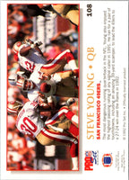 1992 Pro Set Power Steve Young #108
