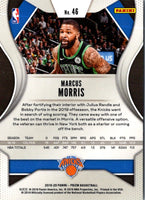 2019 Panini Prizm Marcus Morris #46
