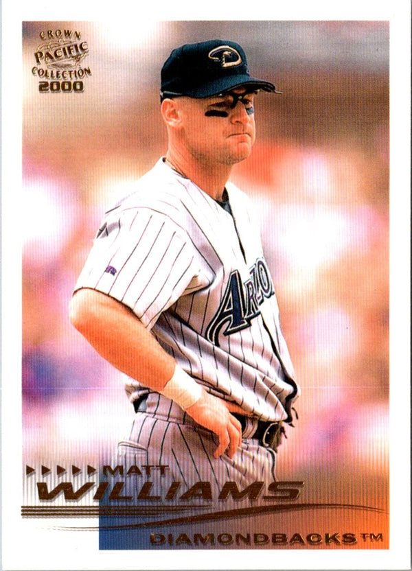 2000 Pacific Crown Collection Matt Williams #18