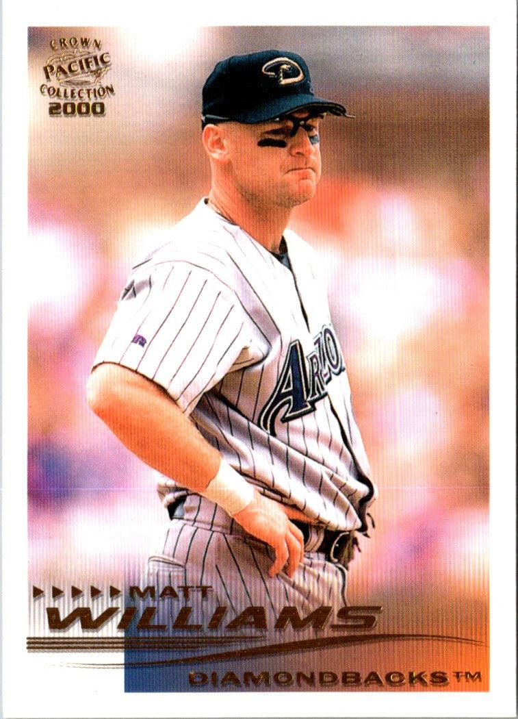 2000 Pacific Crown Collection Matt Williams