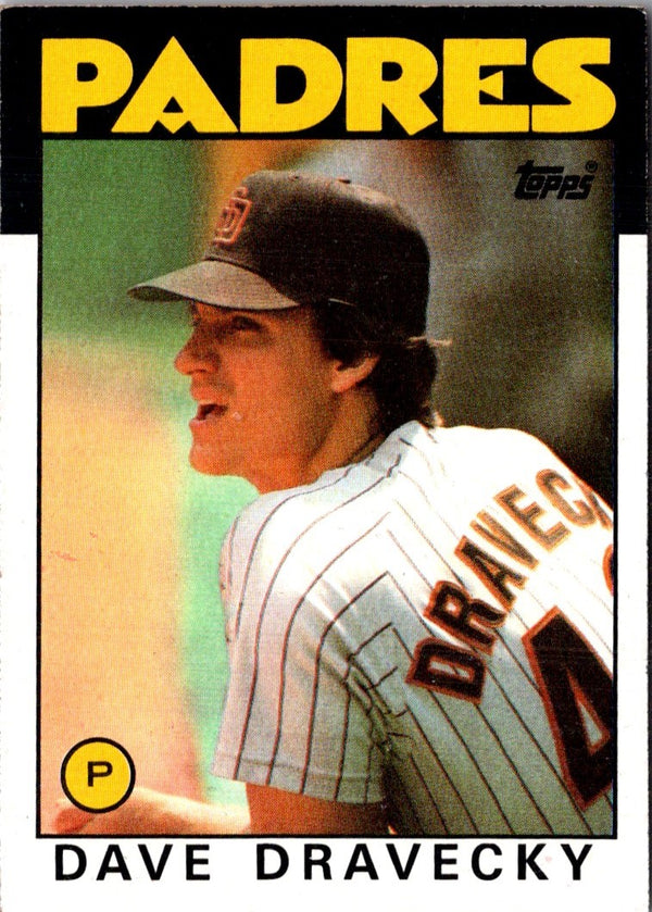 1986 Topps Dave Dravecky #735