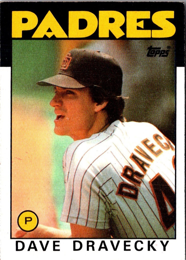 1986 Topps Dave Dravecky