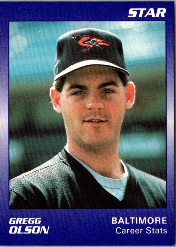 1990 Star Gregg Olson #3
