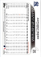 2022 Topps Anthony Rizzo #242