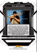2023 Panini Prizm Blue Ice Dylan Lesko #167
