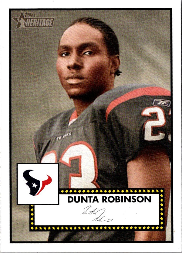 2006 Topps Heritage Dunta Robinson #180