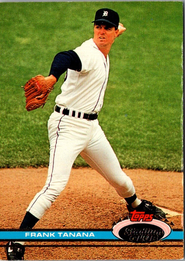 1991 Stadium Club Frank Tanana #158
