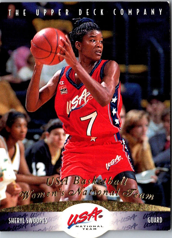 1996 Upper Deck USA Sheryl Swoopes #71