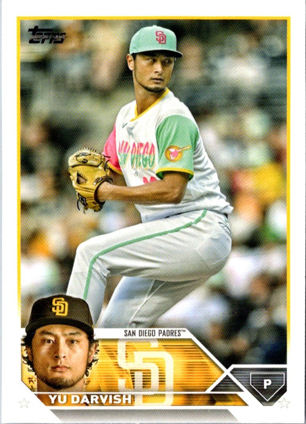 2023 Topps Gold Yu Darvish #279