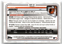 2020 Bowman Chrome Prospects Refractor Grayson Rodriguez #BCP-22 357/499