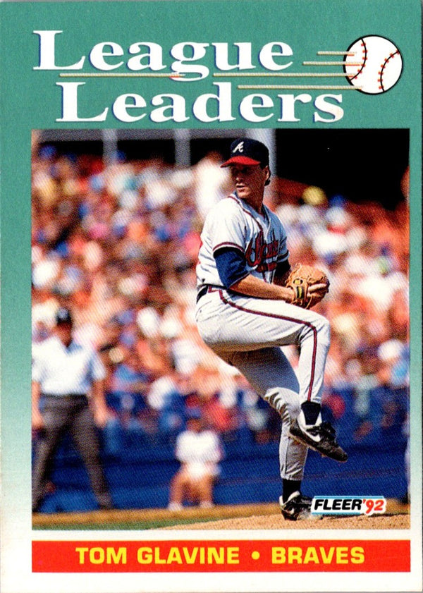 1992 Fleer Tom Glavine #694